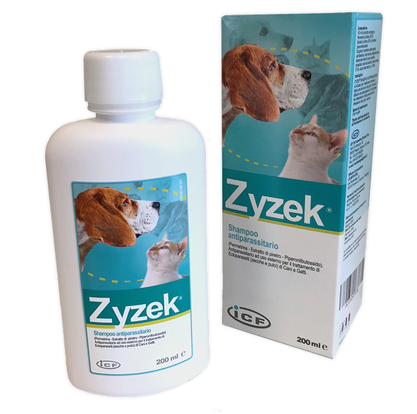 Zyzek shampoo antiparassitario uso topico 1 flacone 200 ml