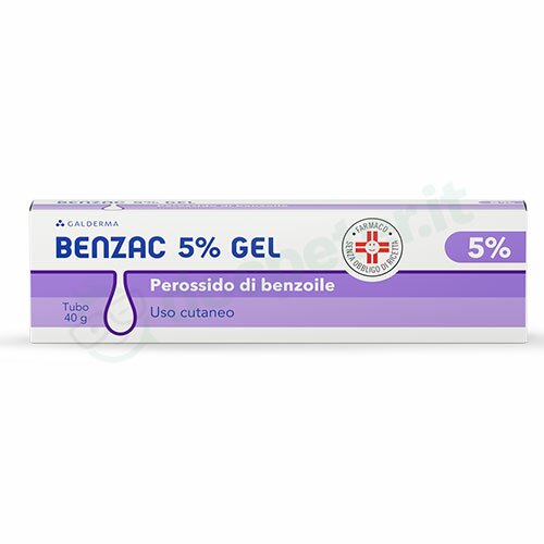 Benzac gel 5% perossido di benzoile 40 g img