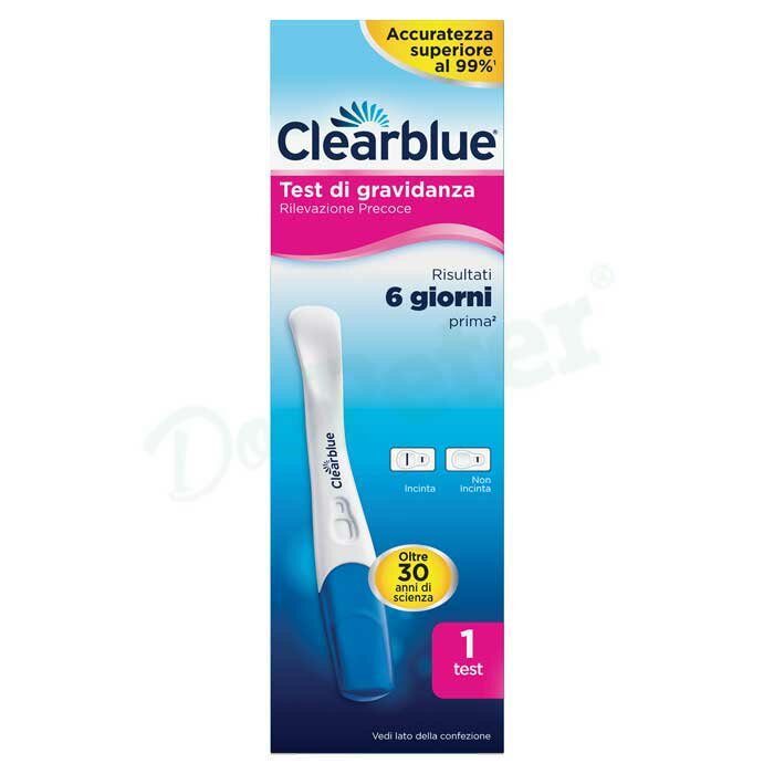 Clearblue Early Test di Gravidanza Rilevazione Precoce 1 test img