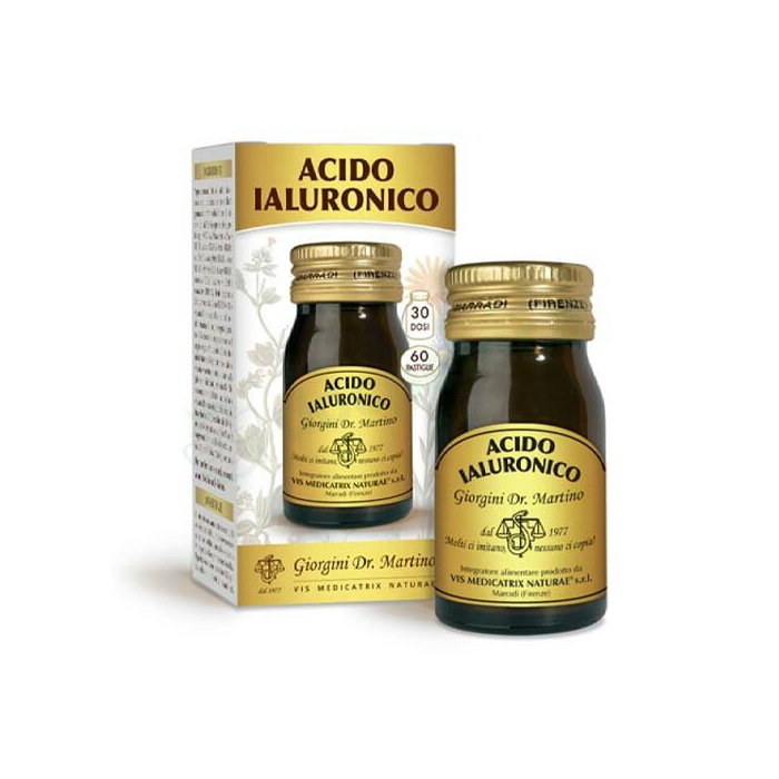 Acido Ialuronico Capacità Antiossidante Cellule 60 Pastiglie