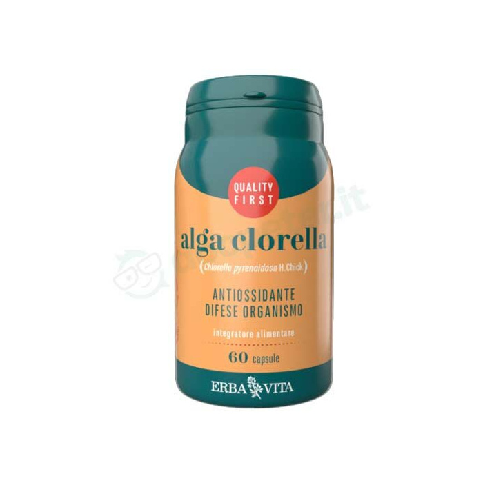 Alga Clorella Erba Vita Benessere Sistema Immunitario 60 capsule