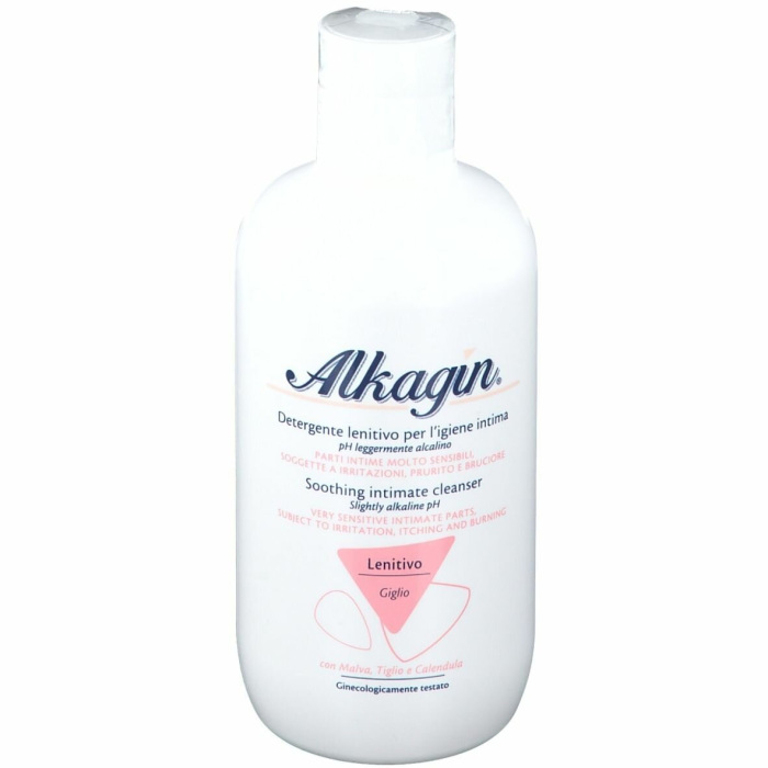 Alkagin Detergente Intimo Lenitivo a pH Leggermente Alcalino 400 ml