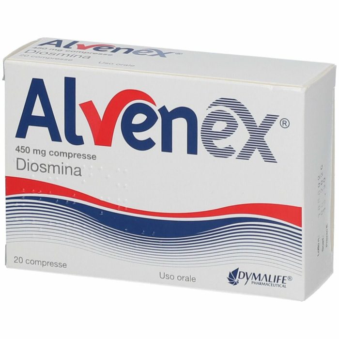 Alvenex 450 mg insufficienza venosa e circolazione 20 compresse 