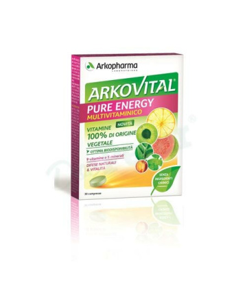 Arkovital Pure Energy Multivitaminico 30 compresse