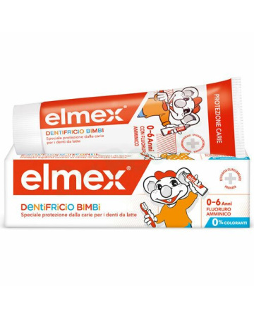 Elmex Dentifricio Bimbi Protezione Carie 0- 6 anni 50 ml