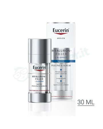 Eucerin hyaluron-filler peeling & serum notte 30 ml
