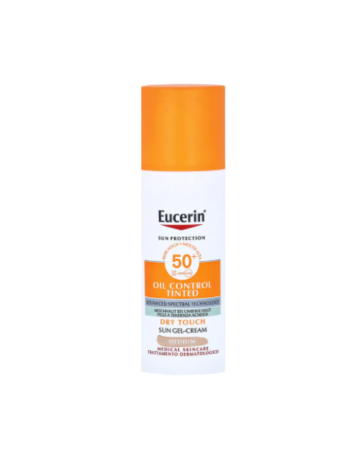 Eucerin Sun Oil Control Tinted Cream SPF50+ 50 ml