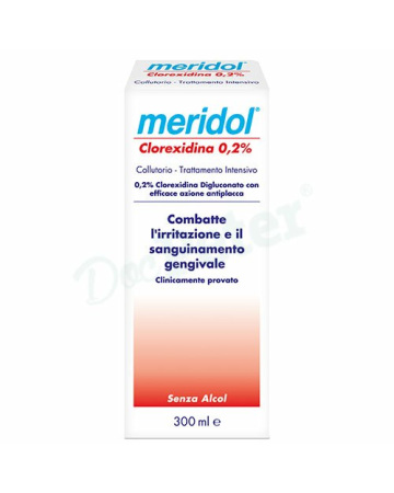 Meridol Collutorio con Clorexidina 0,2% Gengive Infiammate 300ml
