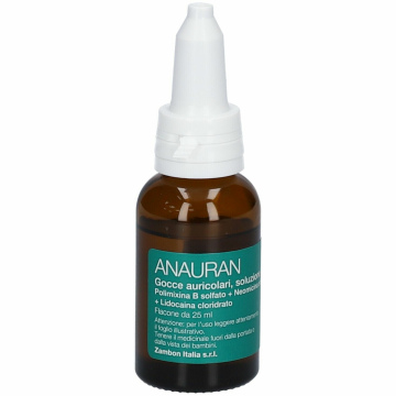 Anauran gocce auricolari otite flacone 25ml