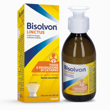 Bisolvon Linctus Sciroppo Mucolitico Tosse Grassa 250 ml