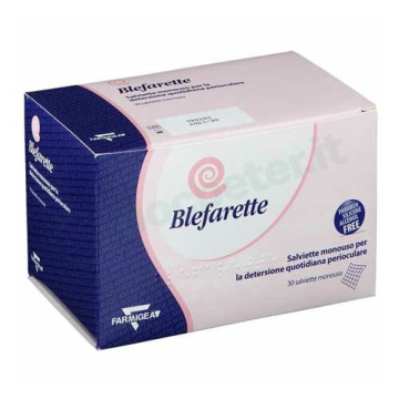 Blefarette Salviettine Oculari Monouso 30 pezzi
