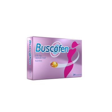 Buscofen 24 Capsule Molli 200 mg Ibuprofene Analgesico