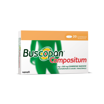 Buscopan Compositum 10mg + 500mg 20 Compresse Rivestite