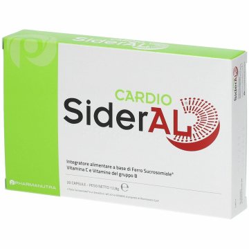 CardioSiderAL Integratore Ferro e Cuore 20 capsule