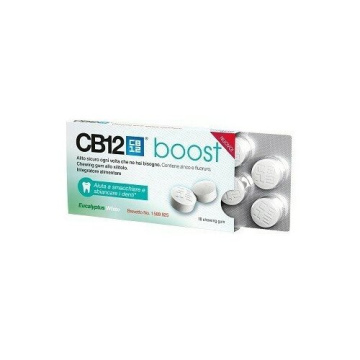 Cb12 boost eucalyptus white 10 chewing gum