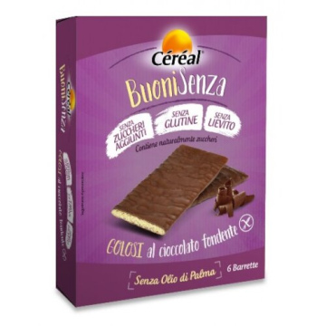 Cereal buoni senza golosi cioccolato fondente 6 x 17 g