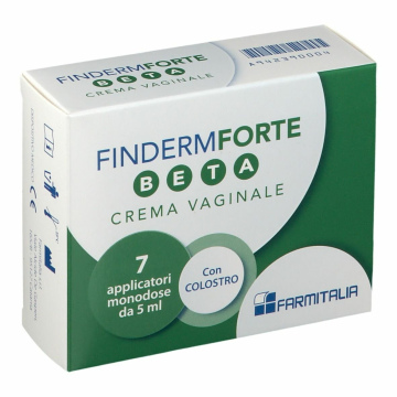 Finderm Forte Beta Crema Vaginale 7 applicatori monouso 5 g