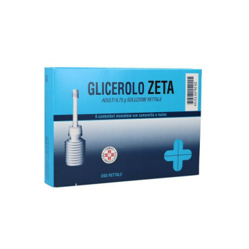 Glicerolo Zeta Adulti Soluzione Rettale 6,75 g 6 clismi