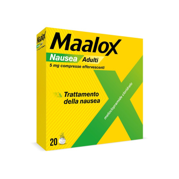 Maalox nausea 20 compresse effervescanti