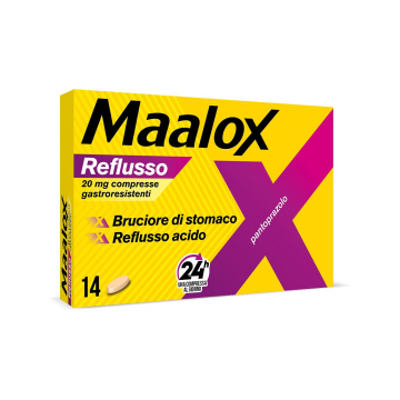 Maalox Reflusso 20 mg Pantoprazolo 14 Compresse
