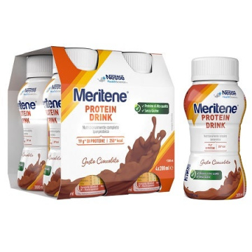 Meritene drink gusto cioccolato 4 pezzi da 200ml