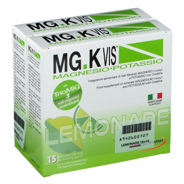 Mgk vis magnesio potassio lemonade sali minerali 30 bustine