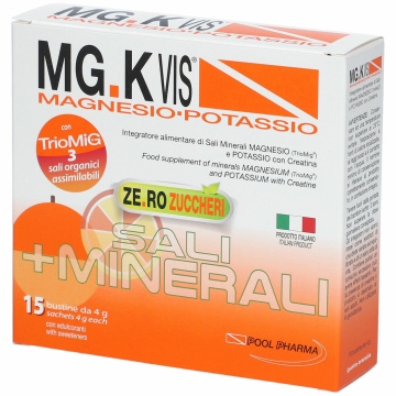  mgk vis magnesio potassio arancia zero zuccheri 15 bustine