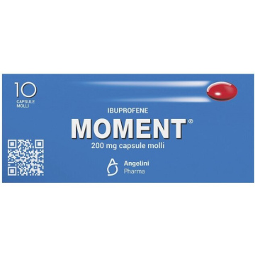 Moment 200 mg Ibuprofene 10 Capsule Molli