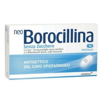 Neoborocillina 16 Pastiglie Senza Zucchero