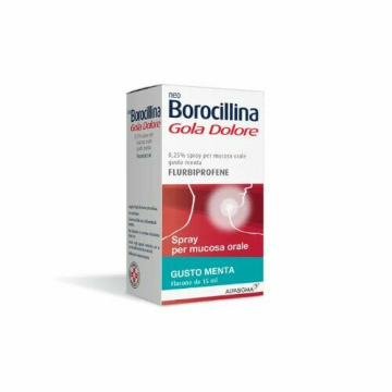 Neoborocillina Gola Dolore Flurbiprofene Spray 15 ml
