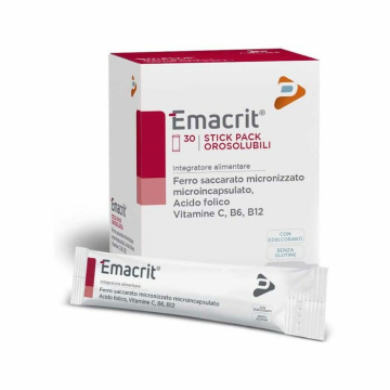 Emacrit orosolubile 30stick pa