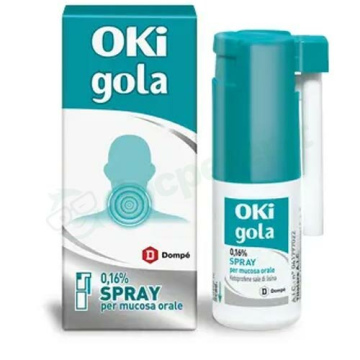 Oki Infiammazione e Dolore Gola Spray