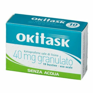 Okitask 10 Bustine 40 mg Ketoprofene