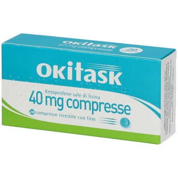 Okitask 40mg Ketoprofene 20 compresse rivestite