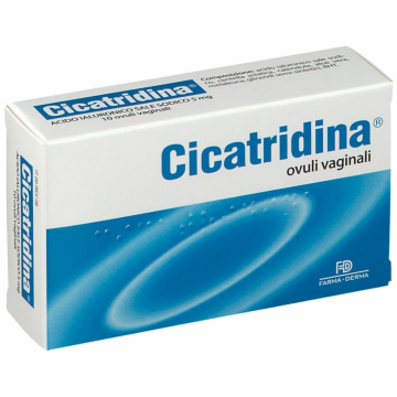Cicatridina Ovuli Vaginali Cicatrizzanti Mucosa Vaginale 10 ovuli