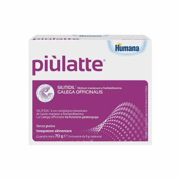 Piulatte Plus Humana per Donne in allattamento 14 buste