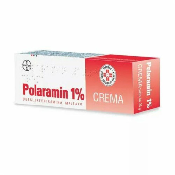 Polaramin 1% Crema Dermatiti Desclorfeniramina Maleato 25 g