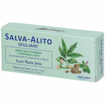 Salva alito menta 30 compresse