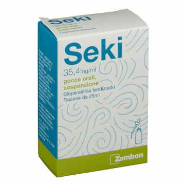 Seki 3,5% Gocce Tosse Secca flacone 25 ml