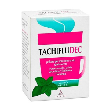 Tachifludec menta soluzione orale 10 bustine