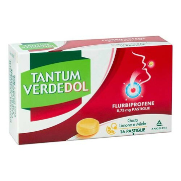 Tantum verdedol 8,75 mg limone miele 16 pastiglie 