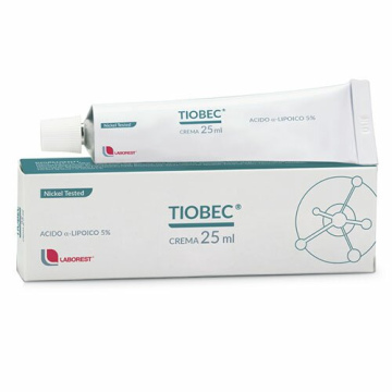 Tiobec crema acido lipoico 5% 25 ml