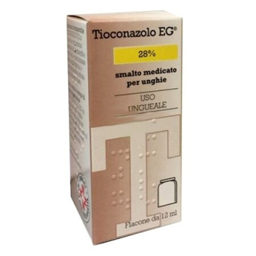 Tioconazolo 28% eg smalto medicato micosi unghie 12 ml 