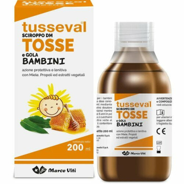 Tusseval sciroppo tosse bambini 200 ml