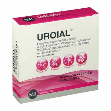 Uroial Integratore drenante e vie urinarie 14 bustine