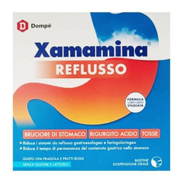 Xamamina Reflusso Sciroppo Anti Reflusso Gastrico 25 Bustine