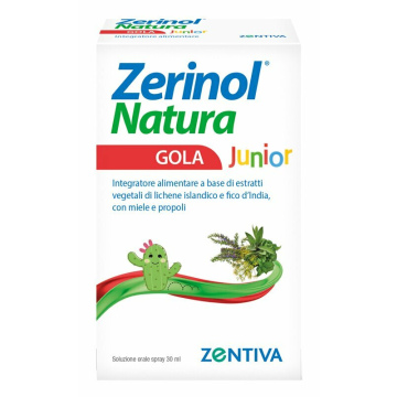 Zerinol natura gola junior spray 30ml