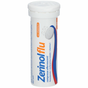 Zerinolflu Analgesico e Antipiretico 12 compresse effervescenti
