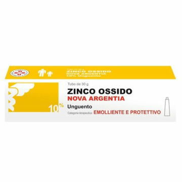 Zinco ossido 10% nova argentia unguento dermatologico 30 g