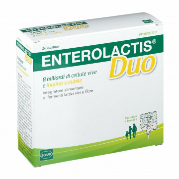 Enterolactis Duo Integratore Probiotici 20 bustine
